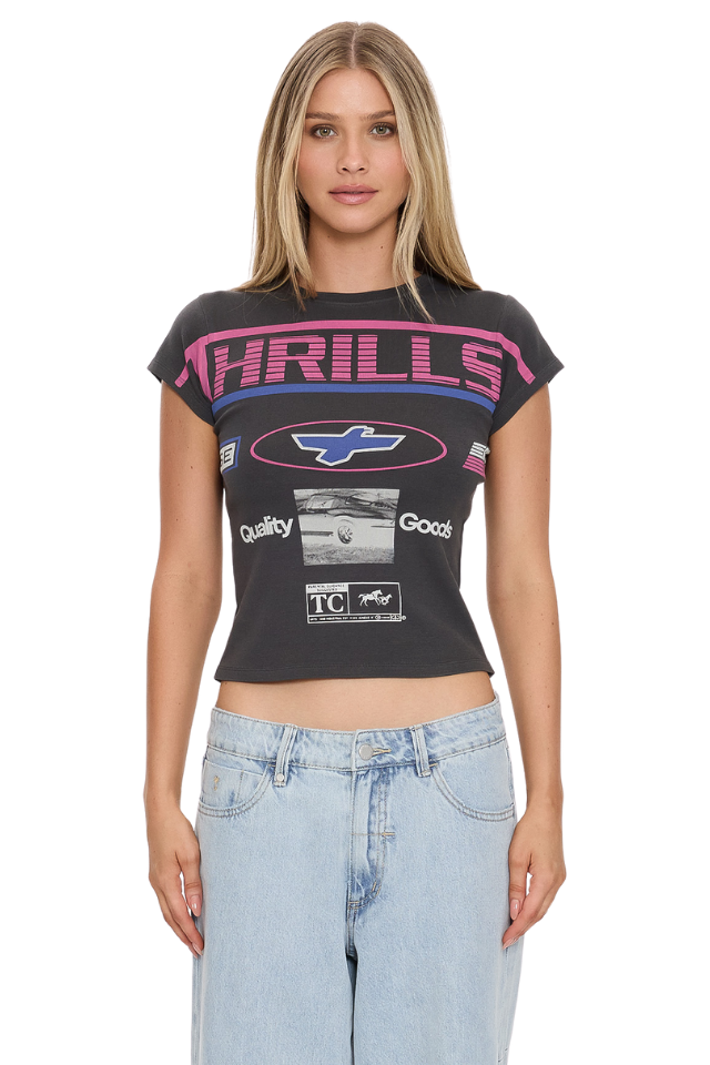 Speed Kills Club Tee - Merch Black