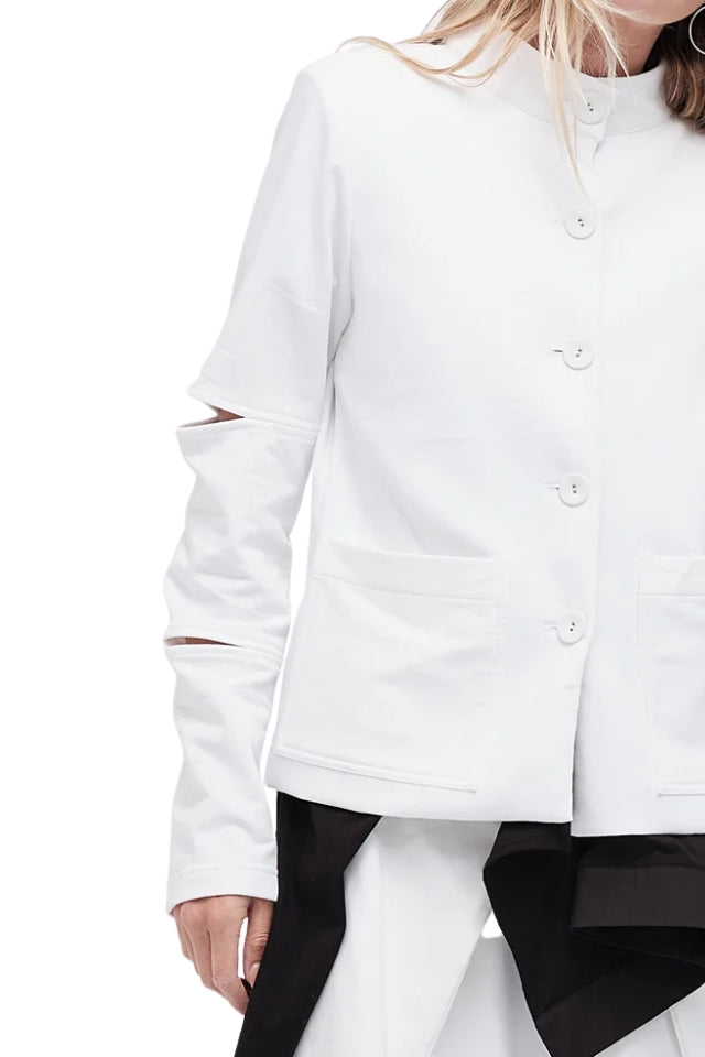 Splice Jacket - Ivory