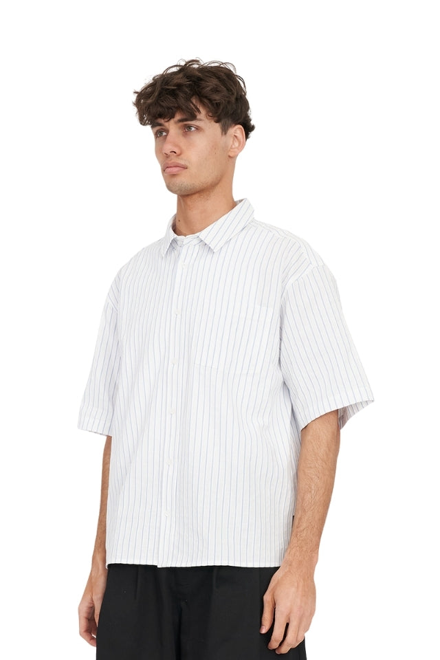 Ss Oxford Shirt - Y2k Blue