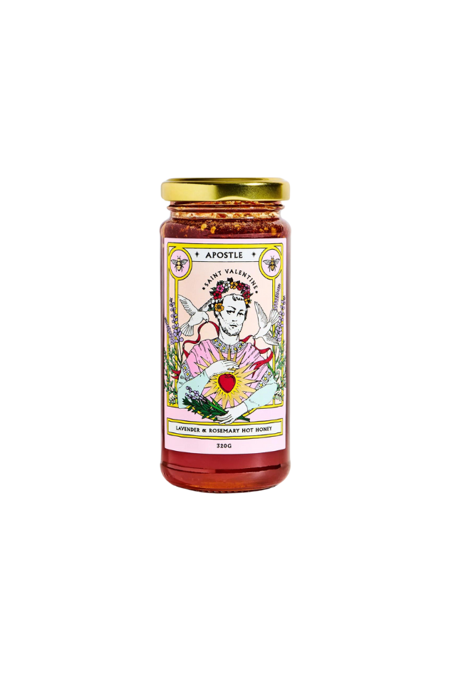 St. Valentine - Lavender & Rosemary Hot Honey