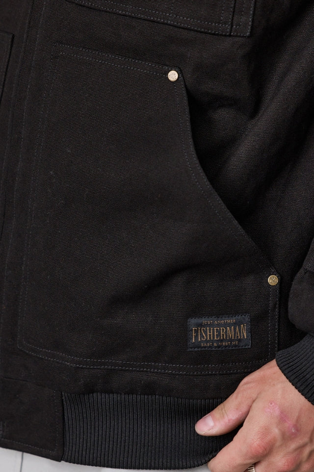 Staten Bomber Jacket - Black