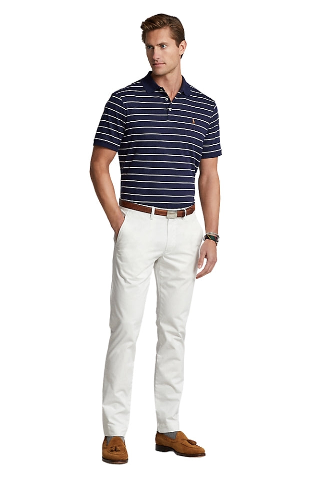 Stretch Slim Fit Washed Chino Pant