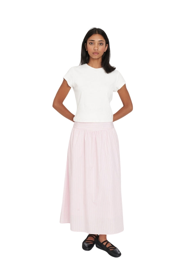 Stripe Ashton Skirt - Petal Stripe