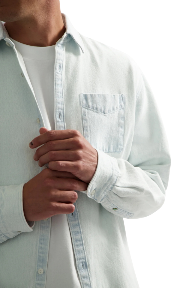 Sun Bleached Denim Shirt