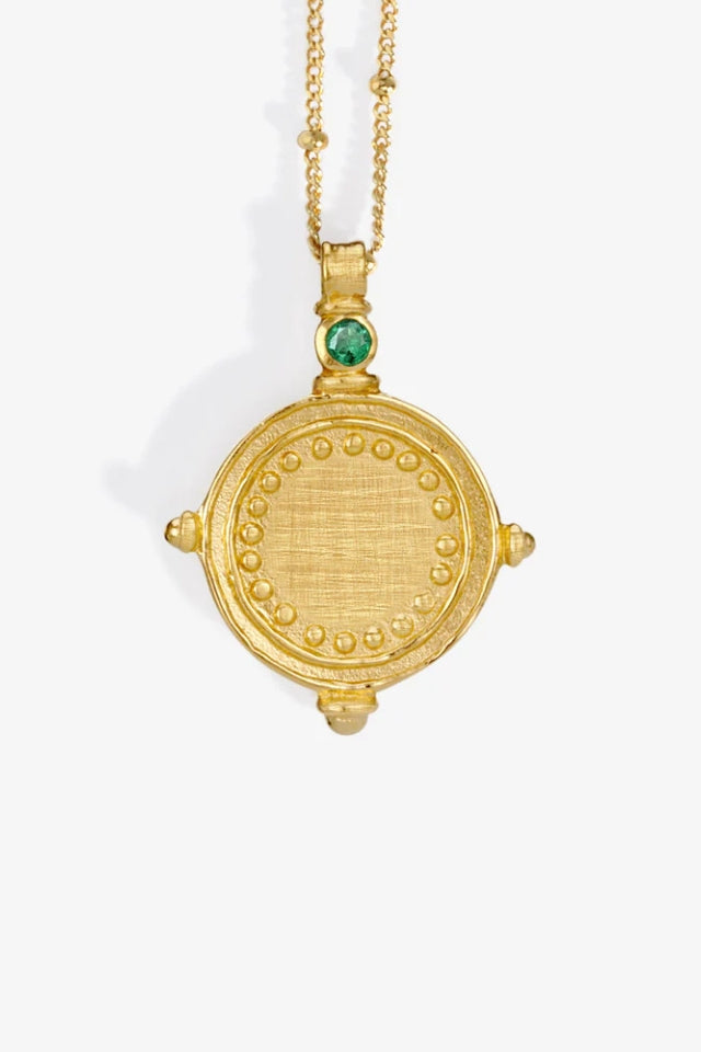 Sura Necklace - Emerald