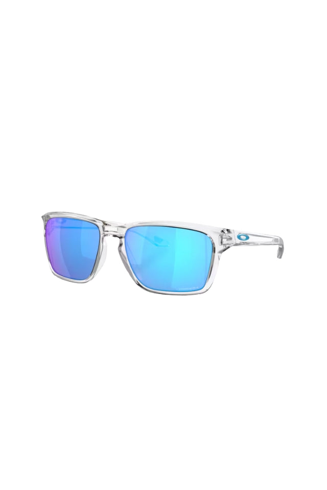 Sylas Sunglasses - Polished Clear W/Prizm Sapphire