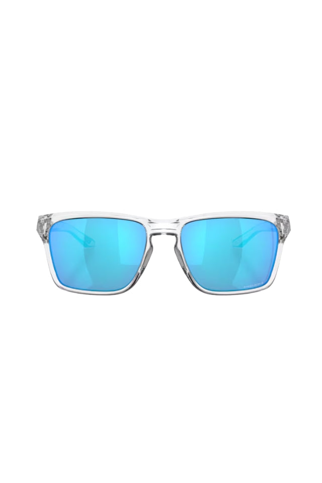 Sylas Sunglasses - Polished Clear W/Prizm Sapphire