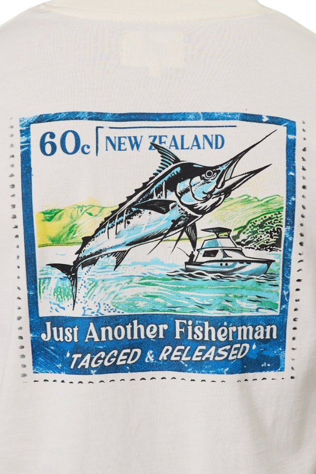 Tagged & Released Sea Tee - Antique White