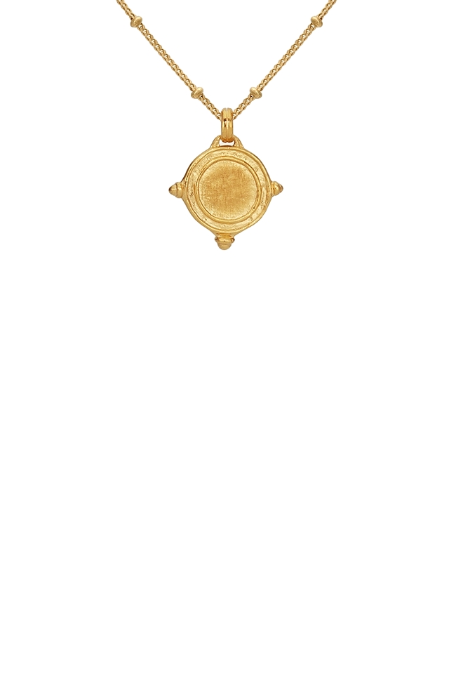 Petra Coin Necklace - Gold Vermeil