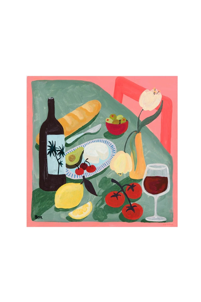 The Studio Bon x DH The Bonnie Silk Scarf