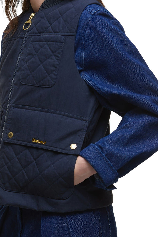 Theodora Gilet - Dark Navy