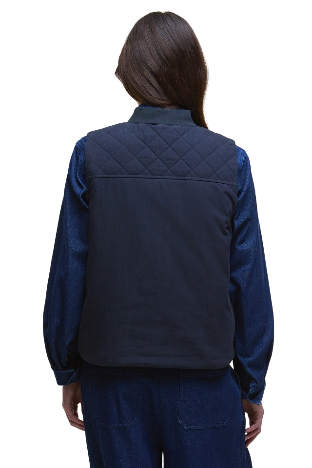 Theodora Gilet - Dark Navy