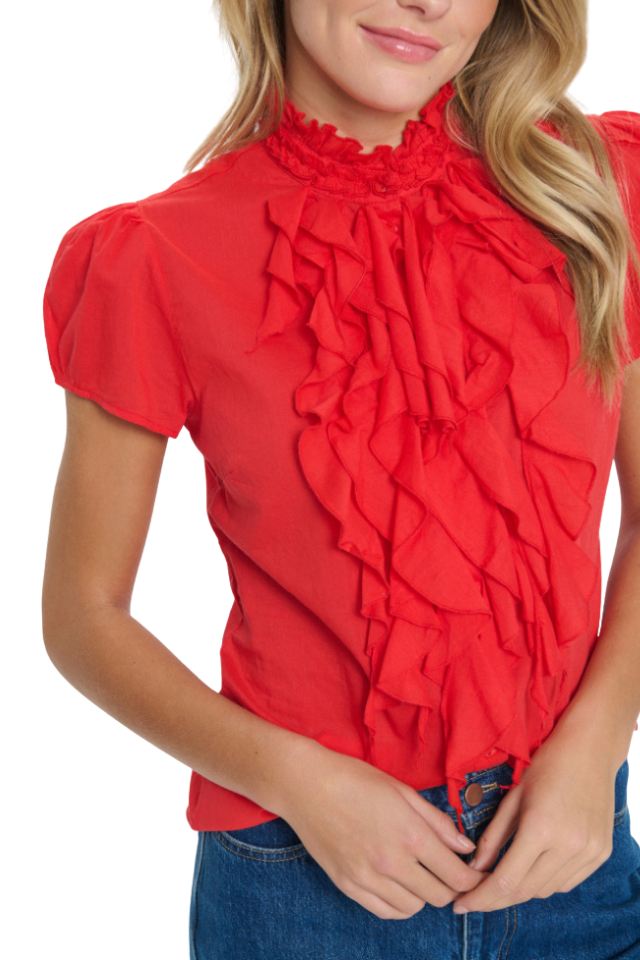 Tilli Shirt - Flame Scarlet