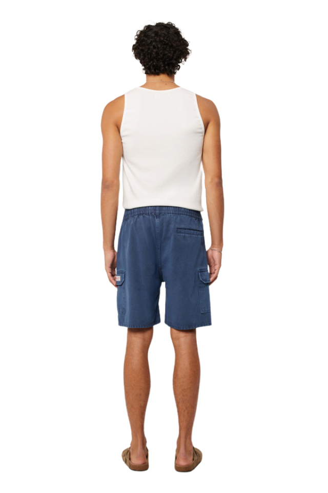 Tradie Cargo Short - Steel Blue