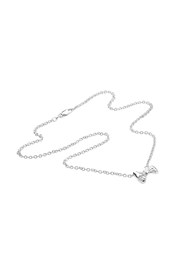 Twin Bow Necklace