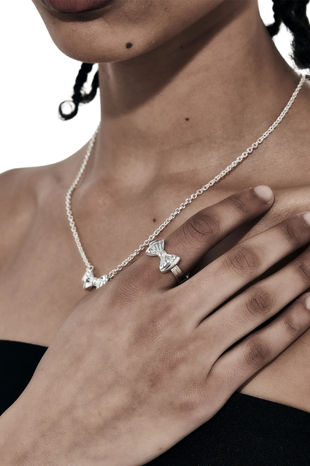 Twin Bow Ring