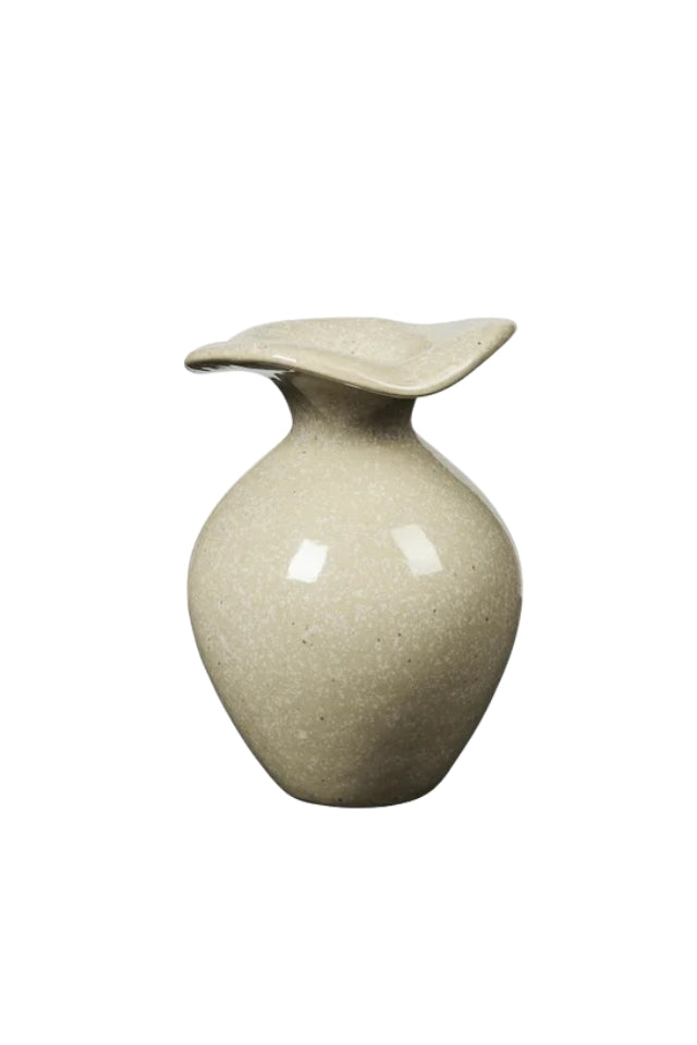 Vase Florentina - Glossy Beige