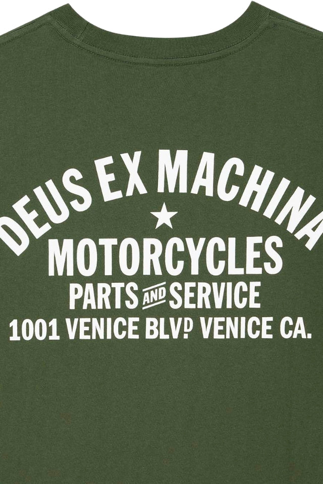 Venice Address Tee - Pine Green