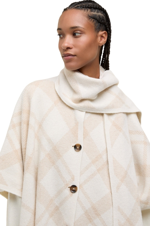 Vienna Knitted Cape - Multi