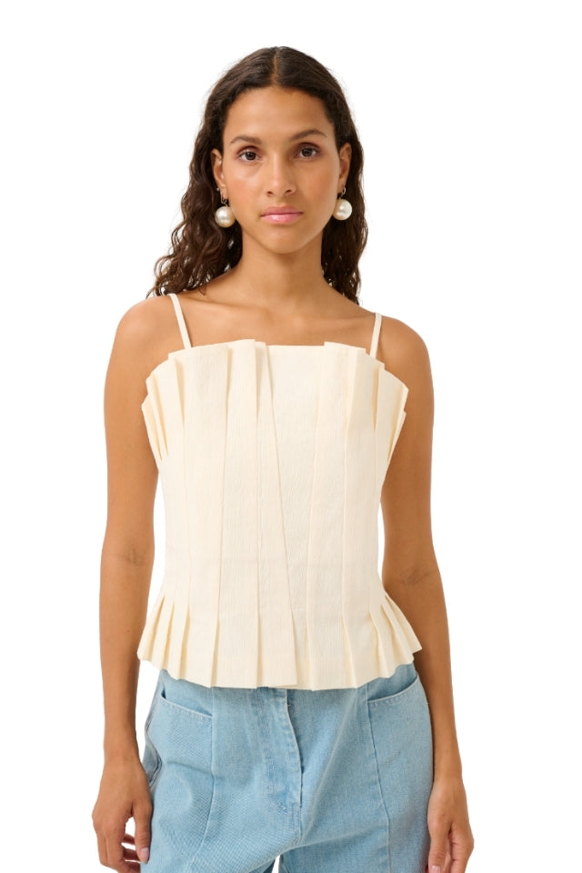 Vilje Top - Egret