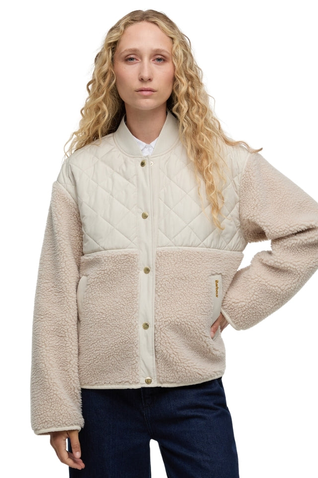 Wetherby Fleece - Oatmeal/Silver Cloud