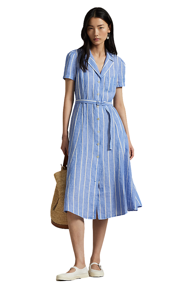 Woven Shirt Dress