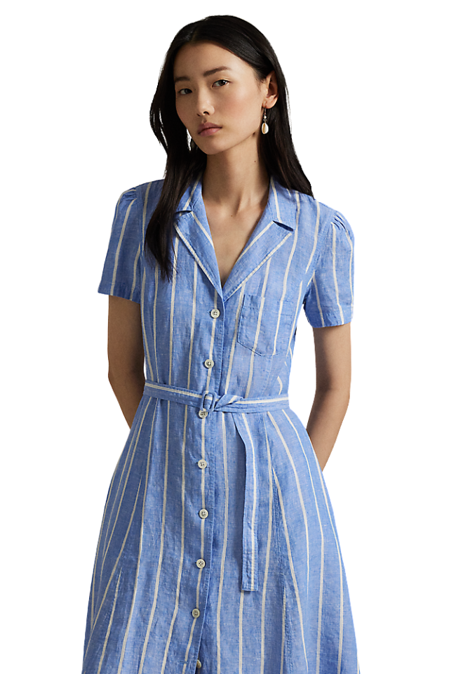Woven Shirt Dress