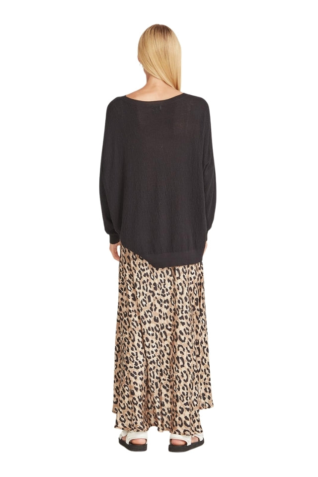 Zahara Print Skirt - Leopard Print