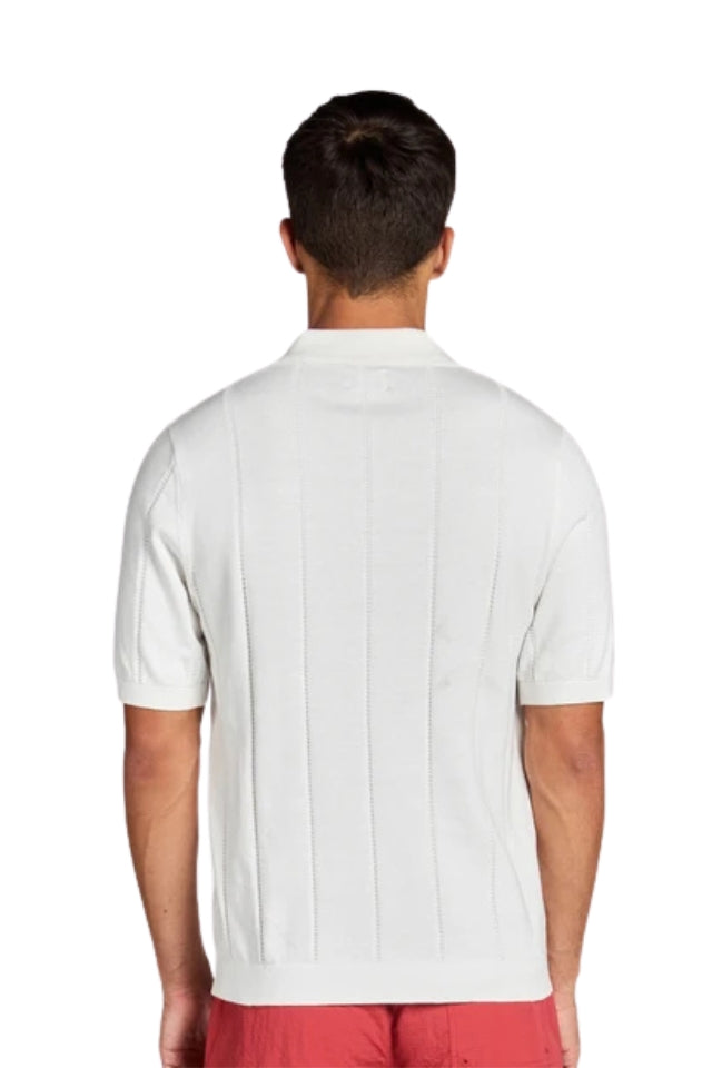 Joe SS Knit Shirt - Off White