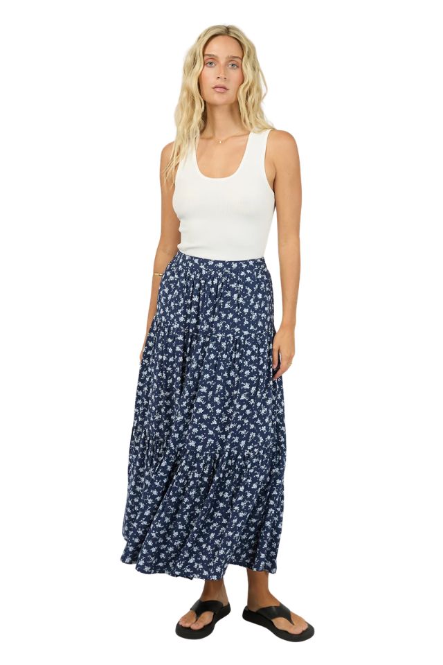 Clarabelle Maxi Skirt - Print