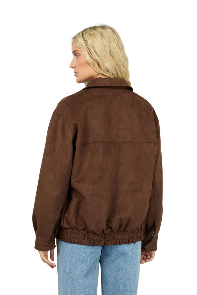 Kira Bomber - Brown