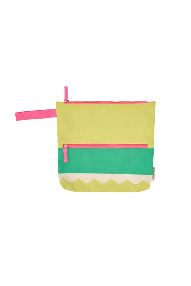 Beach Wet Pouch - Riptide Green