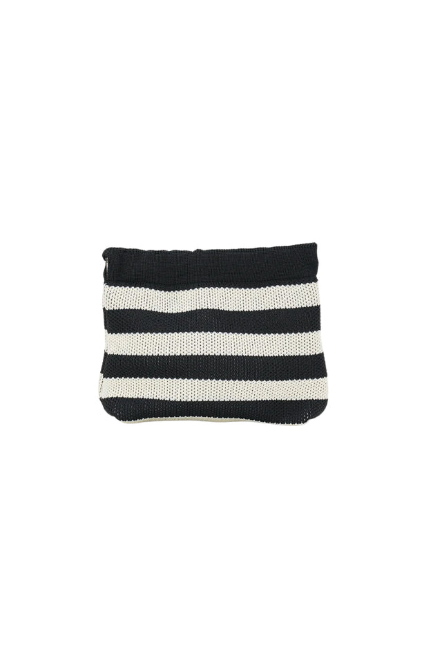 Dumpling Pouch - Black/Cream