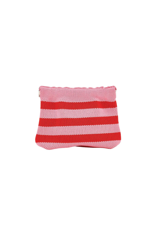 Dumpling Pouch - Pink/Red
