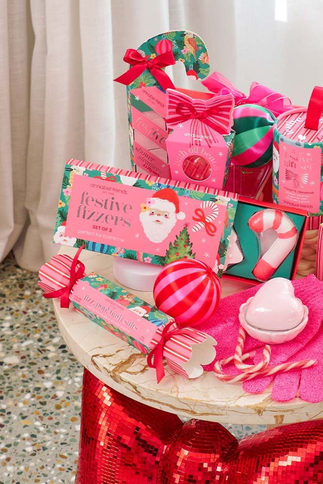 Christmas Bath Salt Bon Bon - Festive Fizz Pop