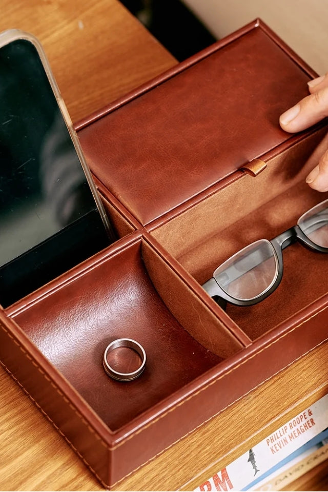 Gentlemans Nightstand Tray