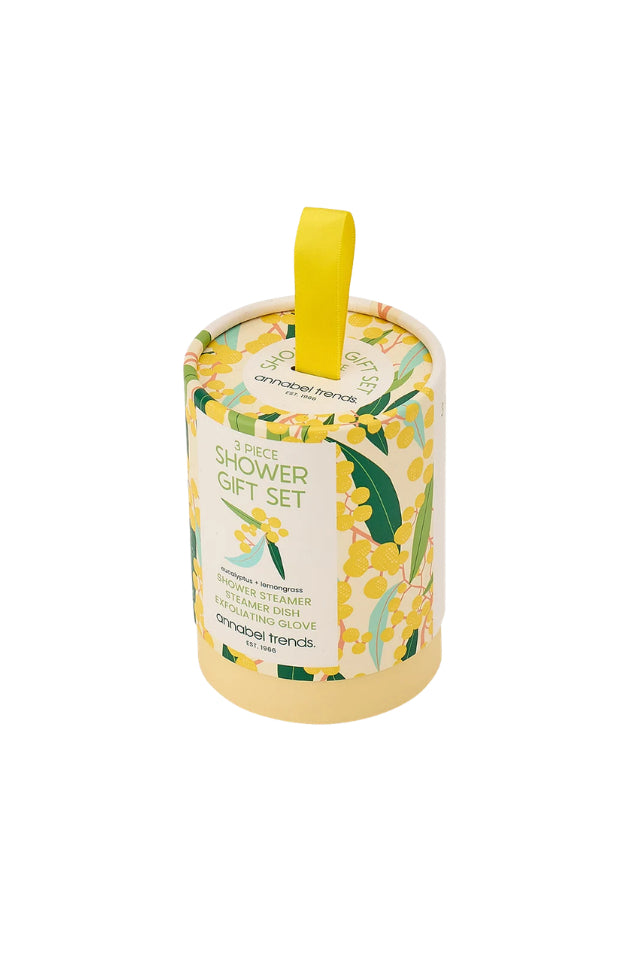 Shower Gift Set 3pcs - Golden Wattle