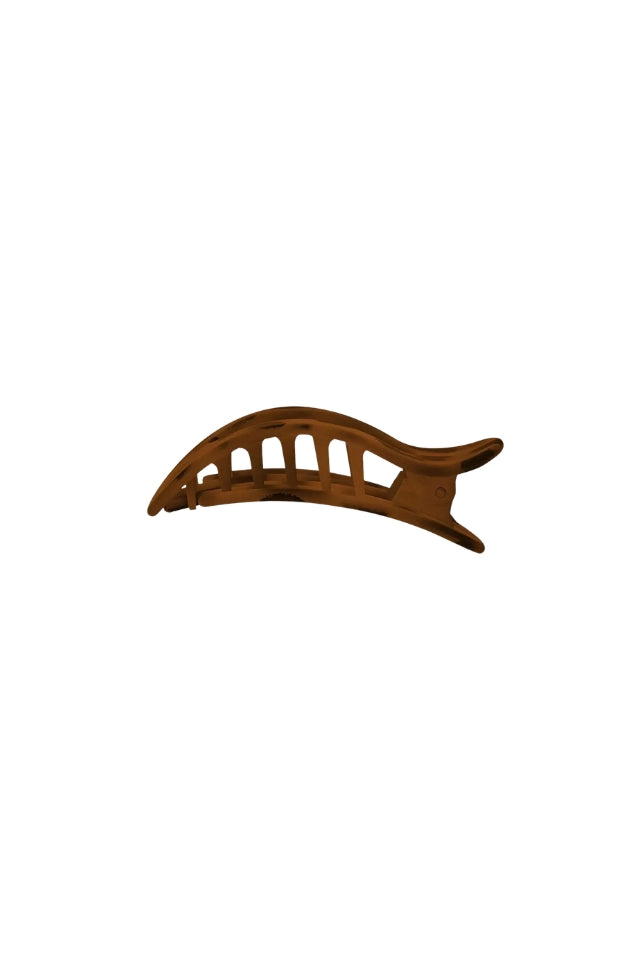 Tamed Flat Hair Claw - Dark Tort