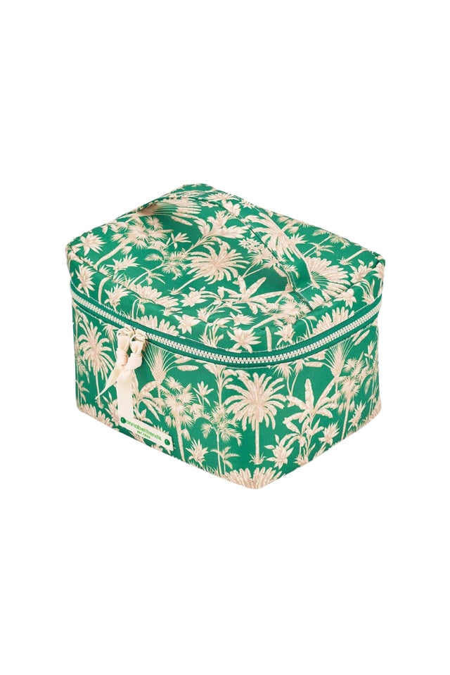 Vanity Lite Train Case - Vintage Palm