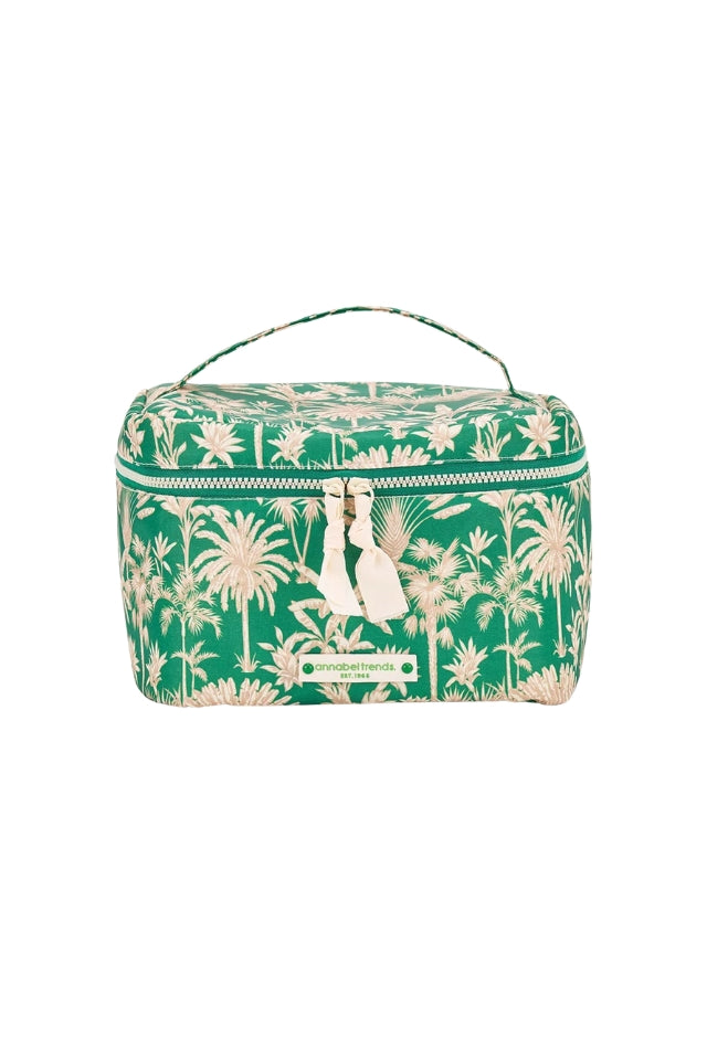 Vanity Lite Train Case - Vintage Palm