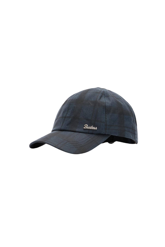 Ambleside Tartan Wax Cap - Navy Tartan