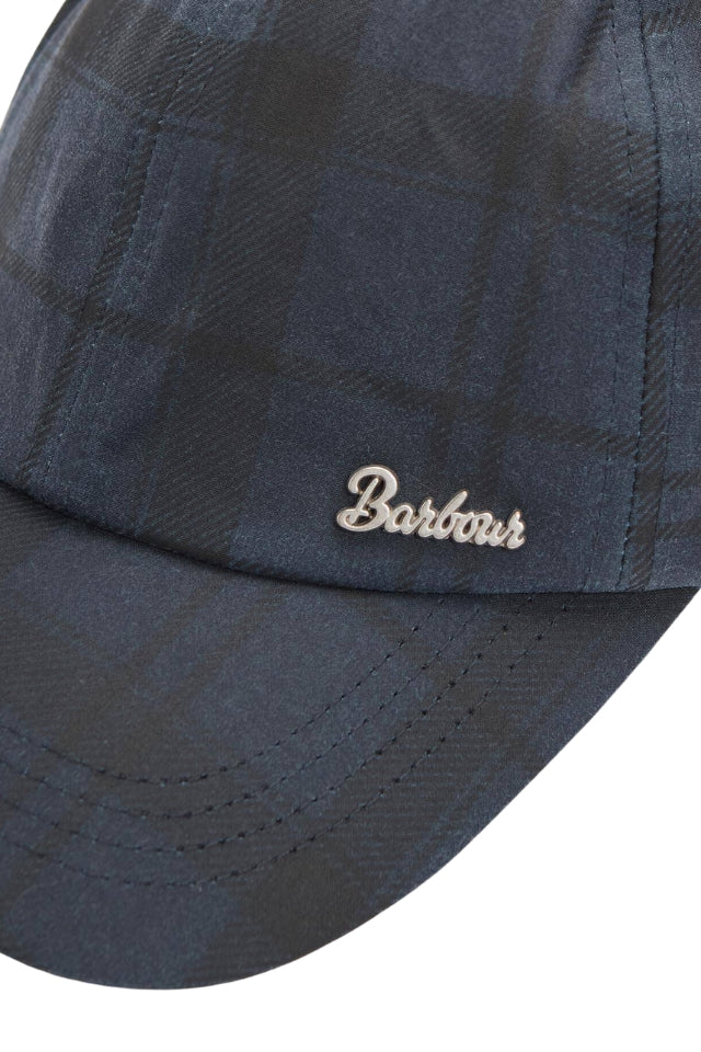 Ambleside Tartan Wax Cap - Navy Tartan