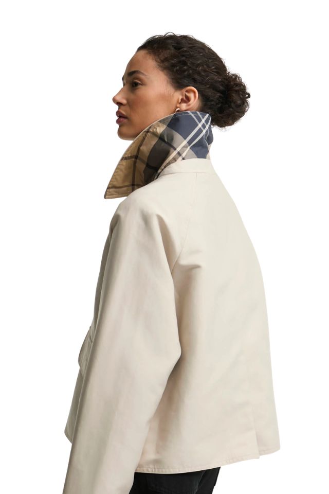Delilah Checked Showerproof Jacket - Birchwood Dress