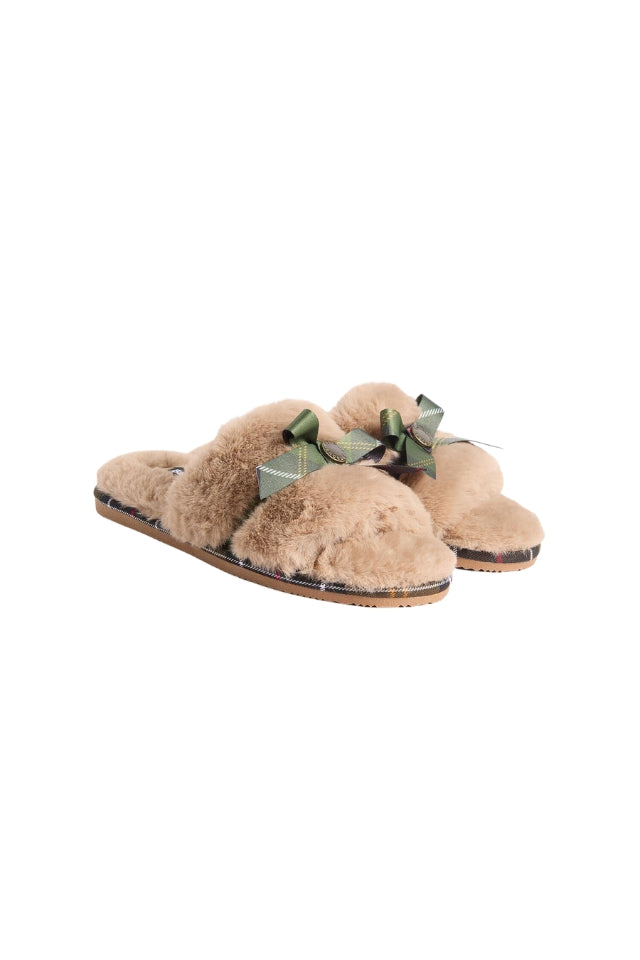 Eleanora Slipper - Taupe
