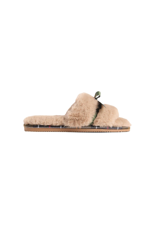 Eleanora Slipper - Taupe