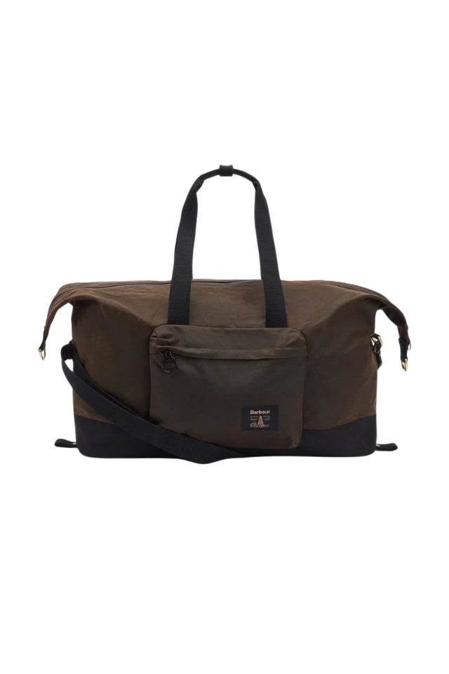 Field Wax Holdall - Olive/Black