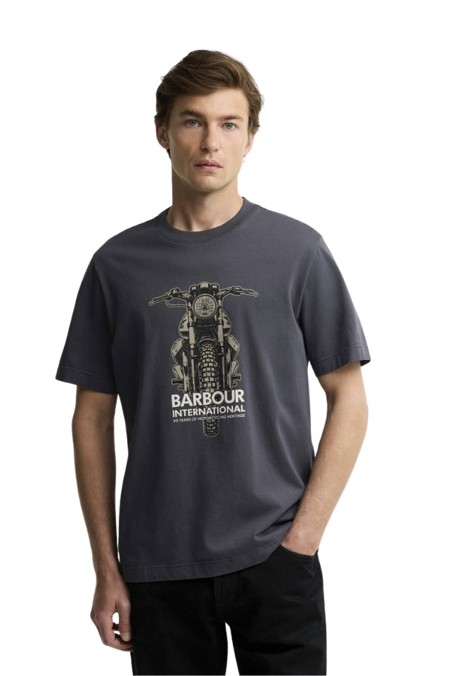 B.Intl Causey Graphic T-Shirt - Asphalt
