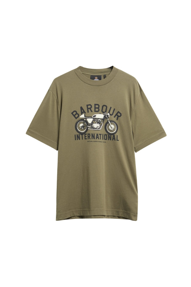 B.Intl Eric Graphic T-Shirt - Mid Olive
