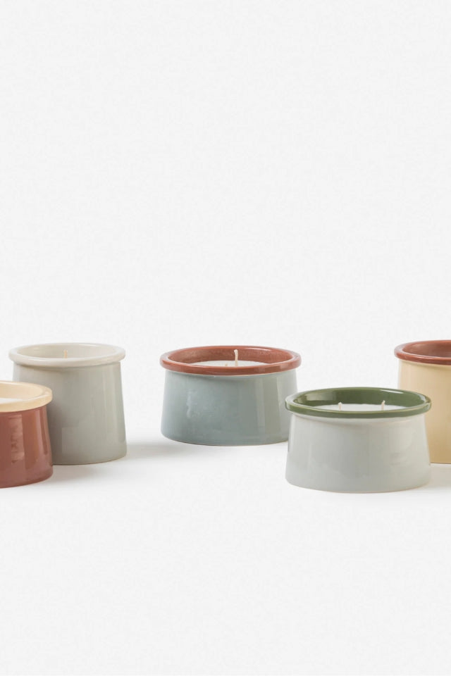 Ana Scented Candle Short - Lemon Verbena