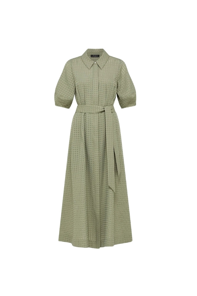 Alana Midi Dress - Olive
